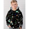 Kids Clothes Boys Hoodies Long Sleeve Fashion 3D Astronauts Print Children Spring Fall Clothes Casual Outdoor Boys Clothes Tops