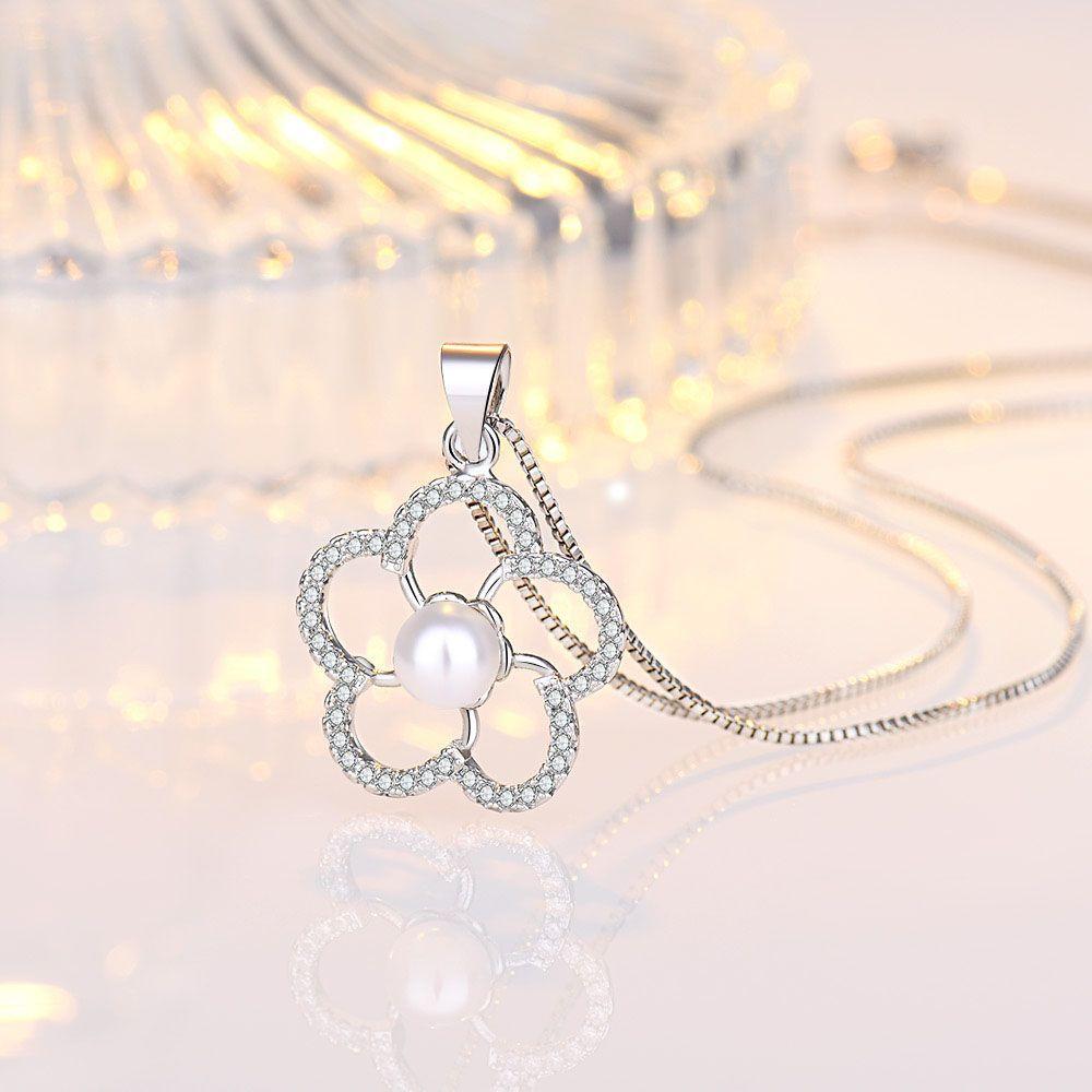 Lindon Women Necklace Pendant Copper Alloy Zircon Fashion Gift