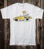 Hot Rod Tee T Shirt Drag Race Racing Speed Shop Mac's 13 Kool Kat Air AC