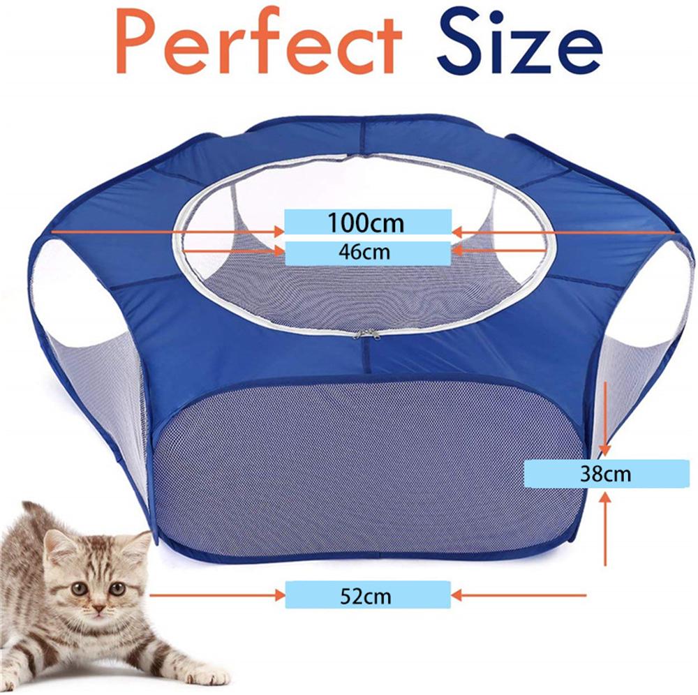 Idepet Small Animals Cage Tent,Hamster Playpen with Portable Breathable