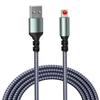 Угловой кабель USB-C PD для быстрой зарядки для iPhone - Плетеный и прочный