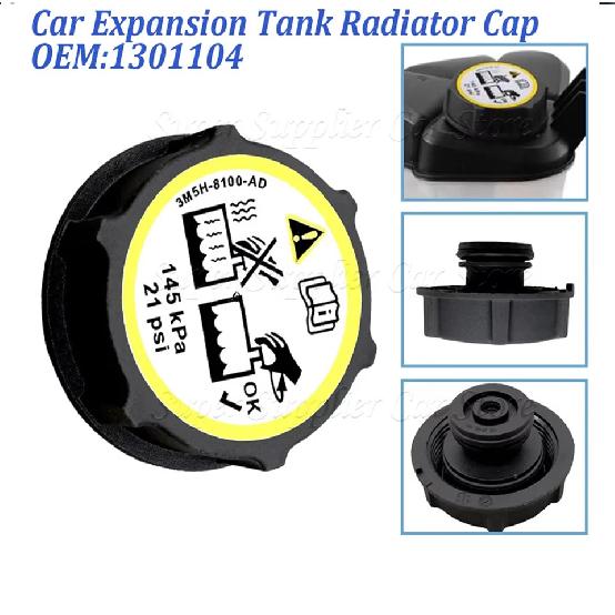 Coolant Water Radiator Expansion Tank Cap 1301104 1224233 31368311 Car Accessories for Ford Focus MK3 C-Max Mazda 3 5M5H8K218AA