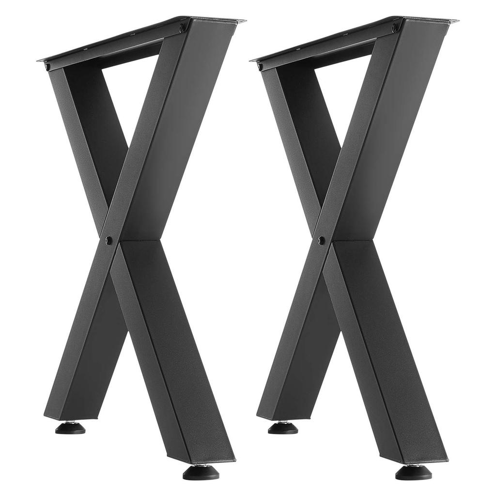 Table Legs, 750 x 790 mm (H x W) Steel Furniture Legs, Modular Design, Easy Assembly, 1000 kg Max Load Heavy Duty, for Home Office Desk, Coffee Dinner