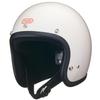 Motorcycle Helmet Jet Helmet Open Face Super Magnum Shape Made To Japanese Standard Ivory Black Trim Small Jet Helmet Harley American Exclusive
