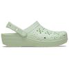 Crocs Classic Flower Bud EVA Lightweight Breathable Clogs Women Footwear Green 210927-3YH