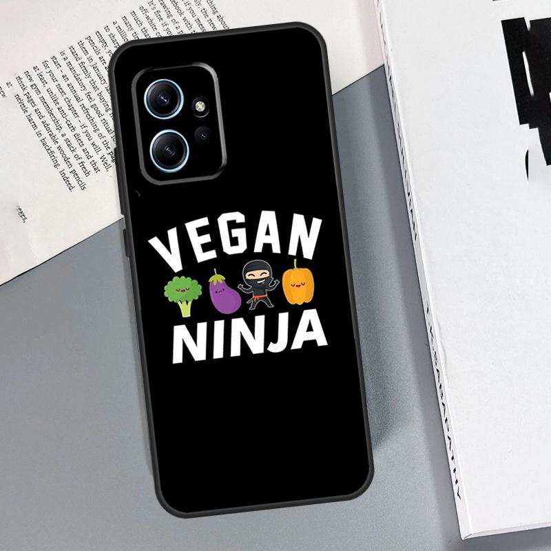 Веганский Чехол С Рисунком Для Xiaomi Redmi 12 9A 9C 10A 10C 12C Чехол Redmi Note 9 8 10 11 12 Pro 9S 10S 11S 12S