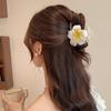 Заколка для волос искусственный жемчуг 3D цветок декоративная шпилька боковая челка заколка для волос аксессуар для повседневного ношения вечеринки