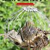 Foldable Thickened & Weighted Round Crab Net Trap for Sea Fishing