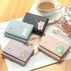 Women Wallets Fashion PU Leather Top Quality Printing Female Purse Short Card Holder Wallet for Mini Coin Purse Women