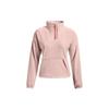 Half-Zip Fleece Training Jacket Women Outerwear Pink 1365776-685