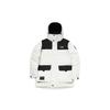 Li Ning Warm And Cold Resistant Sports Leisure Mid-Length Down Jacket With Hood Men Outerwear White AYMQ219-1