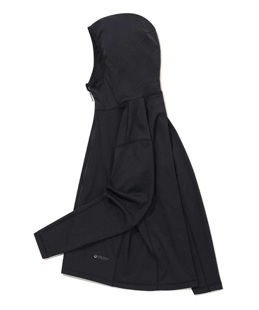 SIERRA DESIGNS Mathers Delta Peak Core Shield Hooded Zip-Up Jacket Black