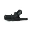 BHC654 Engine Coolant Tee Distributor Throttle Body Line Hose Connector Water Flange Connect 1J0121087D for VW Seat Skoda