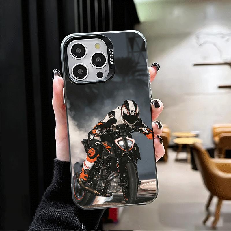 Готов к гонке Ударопрочный чехол для телефона для iPhone 17 Air 16 16E 15 Pro Max 14 Plus 13 Mini 12 Задняя крышка Защита от падения Fundas