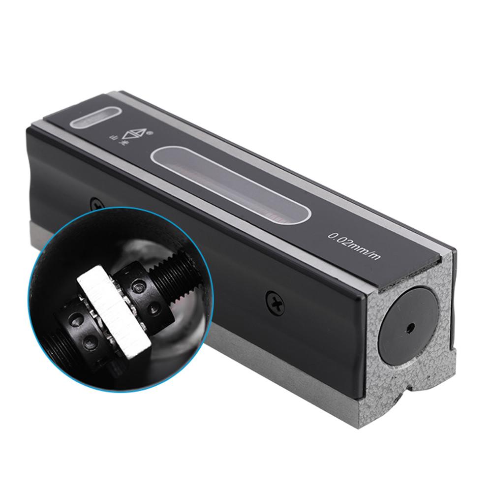 Высокоточный механический уровнемер 0,02 мм 100/150/200 мм, промышленный измерительный инструмент, уровнемер с V-образной канавкой