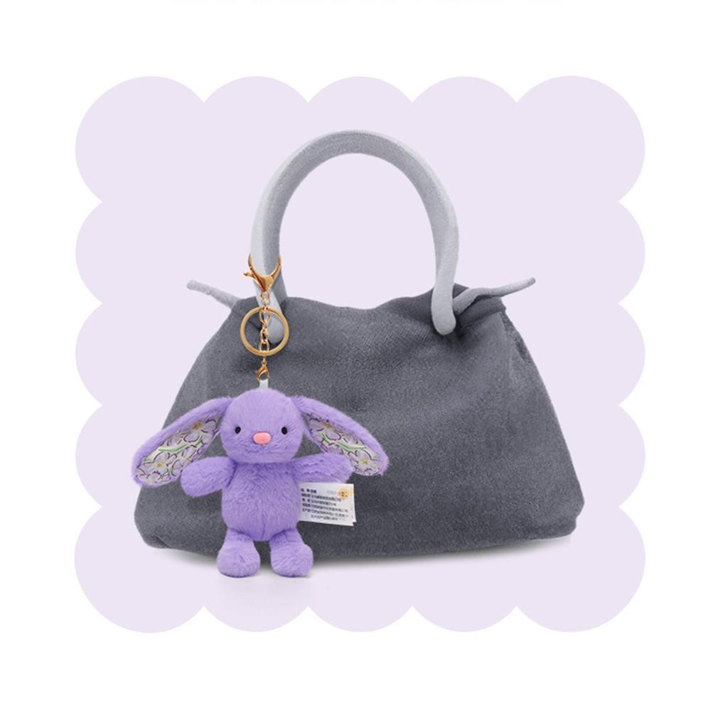 Плюшевая игрушка-брелок, супер мягкая и милая кукла-кролик, кукла-комфорт, подарок на день рождения для женщин