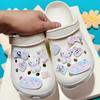 12 шт. DIY Аниме Аксессуары для обуви Милый Бант Кость Hello Kitty Подвески для обуви Декор для Кроксов Сандалий и Сумок Рождественская Вечеринка Подарки