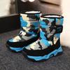 Fashion Snow Comouflage Colors Child Boy Girls Casual Winter Waterproof Boots