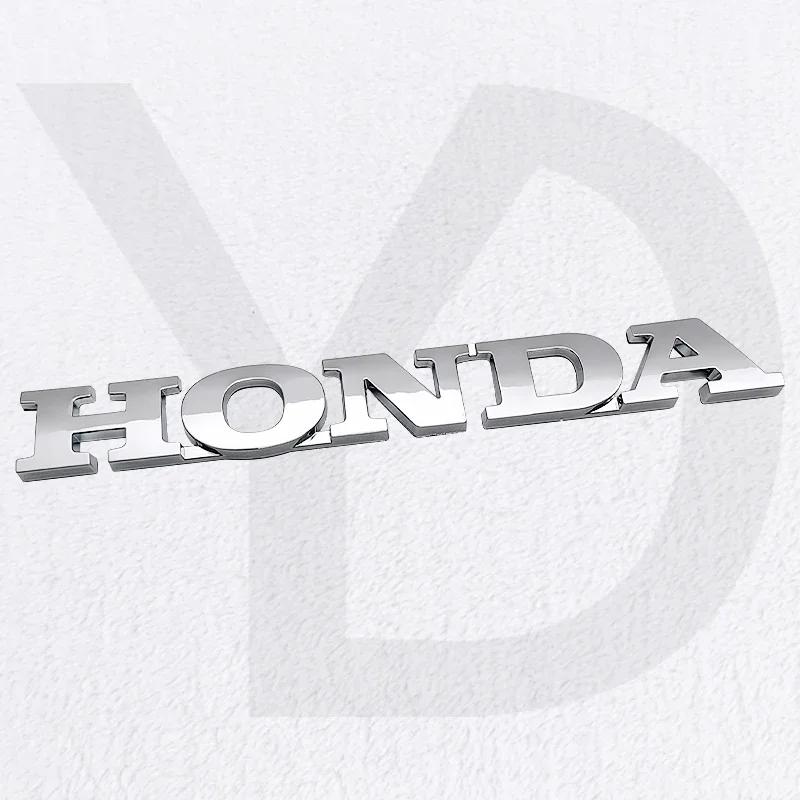 MPC4 3D ABS Honda Car Emblem Badge for Fit Civic Accord CR-V Jazz Odyssey - Rear Trunk Sticker Logo Accessory