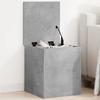 VidaXL Storage Box Concrete Grey 40x42x46 Cm Engineered Wood 840649