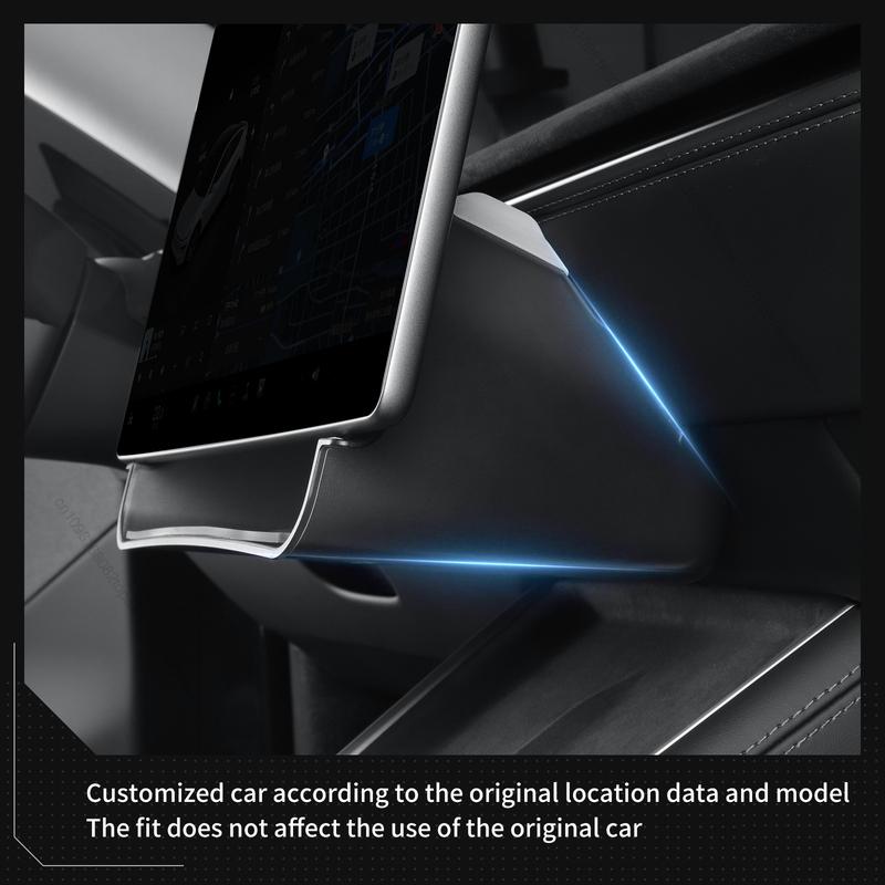 Для Tesla Model Y Launch 2025 Juniper Model 3 Highland Экран Автомобиля Подвесная Коробка Лоток Органайзер Аксессуары
