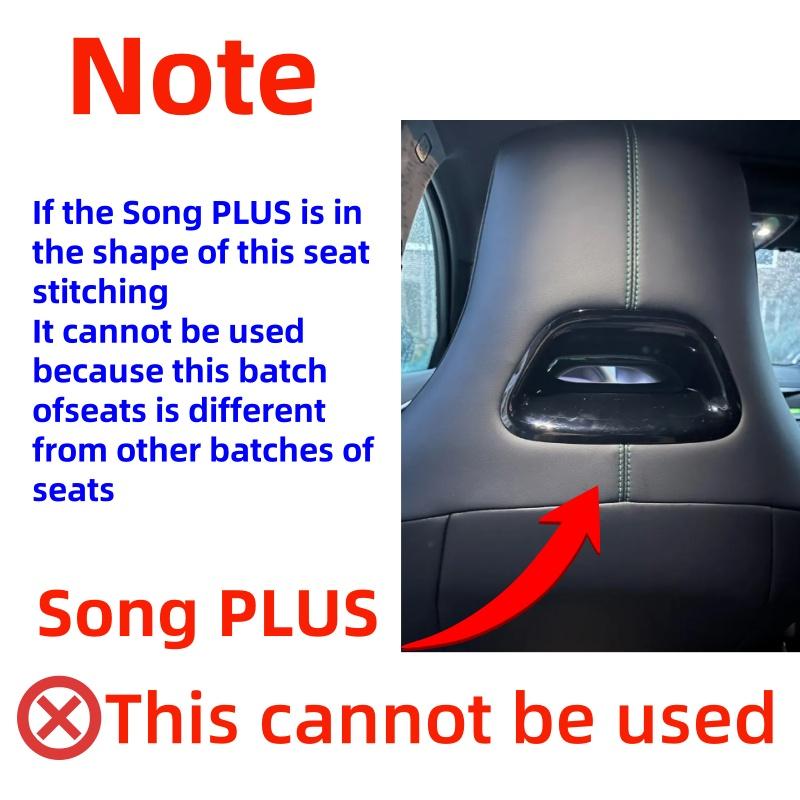Автомобильный держатель для телефона для BYD Atto 3 2 Song Plus Yuan Plus 22-24 Seagull Sealion Заднее сиденье Кронштейн для поддержки IPAD Аксессуары Запчасти