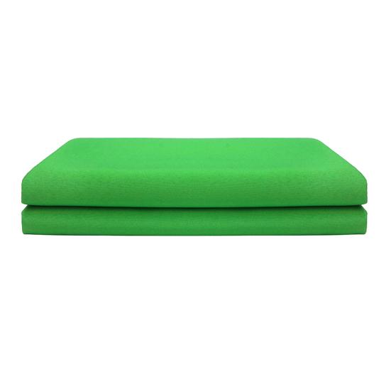 Green Screen Backdrop Soft Opaque Double Thickness Non-fading Washable Short Video Props Vertical Photo Background Screen Cloth Sci-Fi Effects