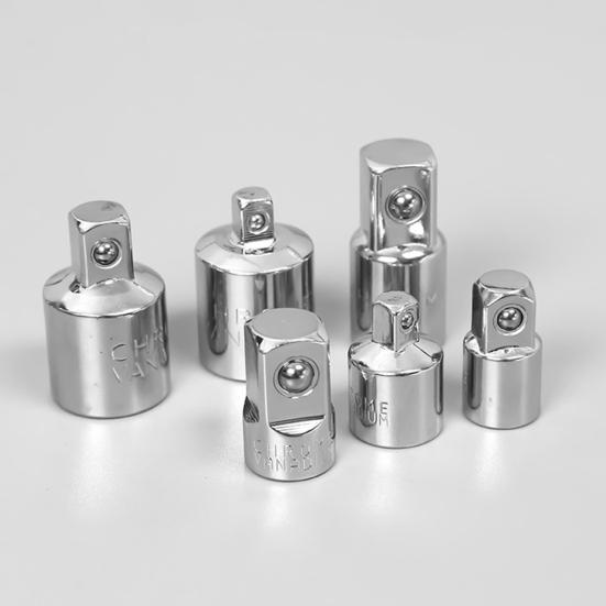 1/4inch 3/8inch 1/2inch Ratchet Wrench Adapter Anti-dropping Slot Corrosion-resistant Durable Professional Socket Converter Power Drill