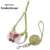 Pet Vest Harness with Dog Leash, Adjustable Chest Strap for Small Medium Dogs, Suitable for Teddy Corgi Shiba Inu Bichon