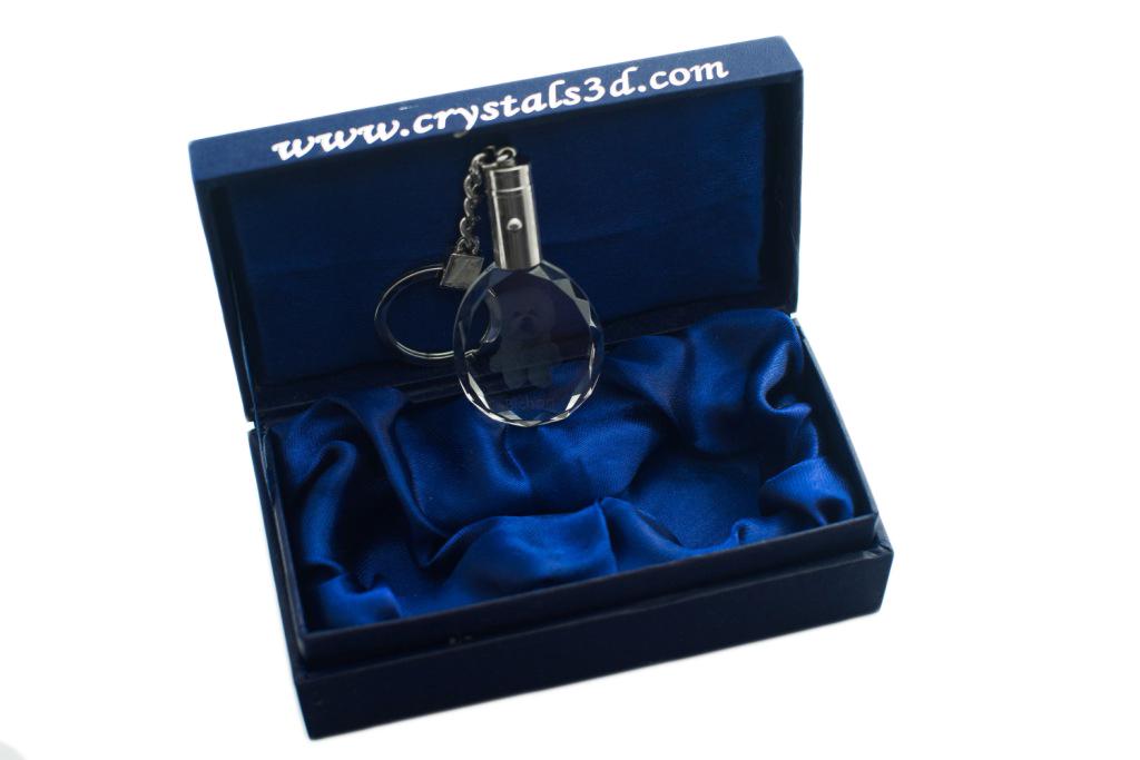 Бишон фризе, бишон тенерифе, бишон пуа фризе - подвеска с фотографией собаки, хрустальный брелок в подарочной коробке, уникальный подарок от Art-Dog