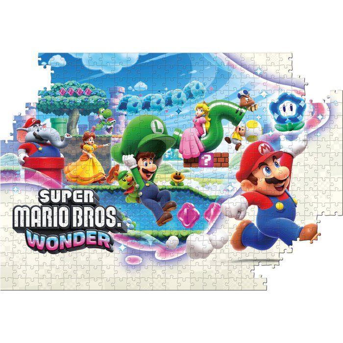 Puzzle - WINNING MOVES - Super Mario Wonder - 500 pièces - Dès 8 ans