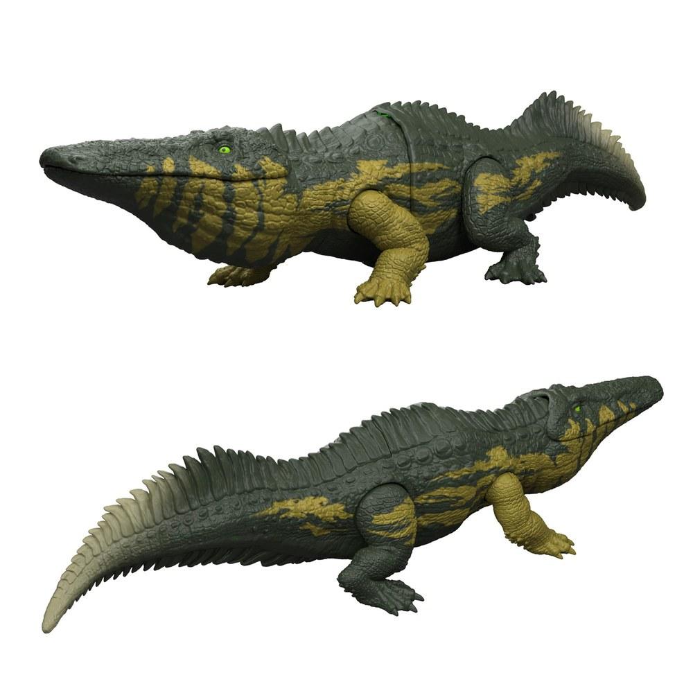 Mattel Jurassic World Glow and Roar Stomatops Dinosaur Figure JKL82 37cm Green Ages 4 and Up