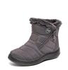 Большие размеры теплые зимние ботинки женские мягкие утолщенные водонепроницаемые хлопковые ботинки средние ботинки женские 4243