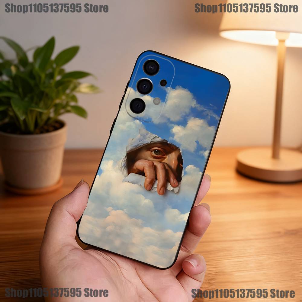 Чехол для телефона с картинами Караваджо для Samsung S25, S24, S21, S22, S23, S30, Ultra, S20, Plus, Fe, Lite, 5G Черный чехол