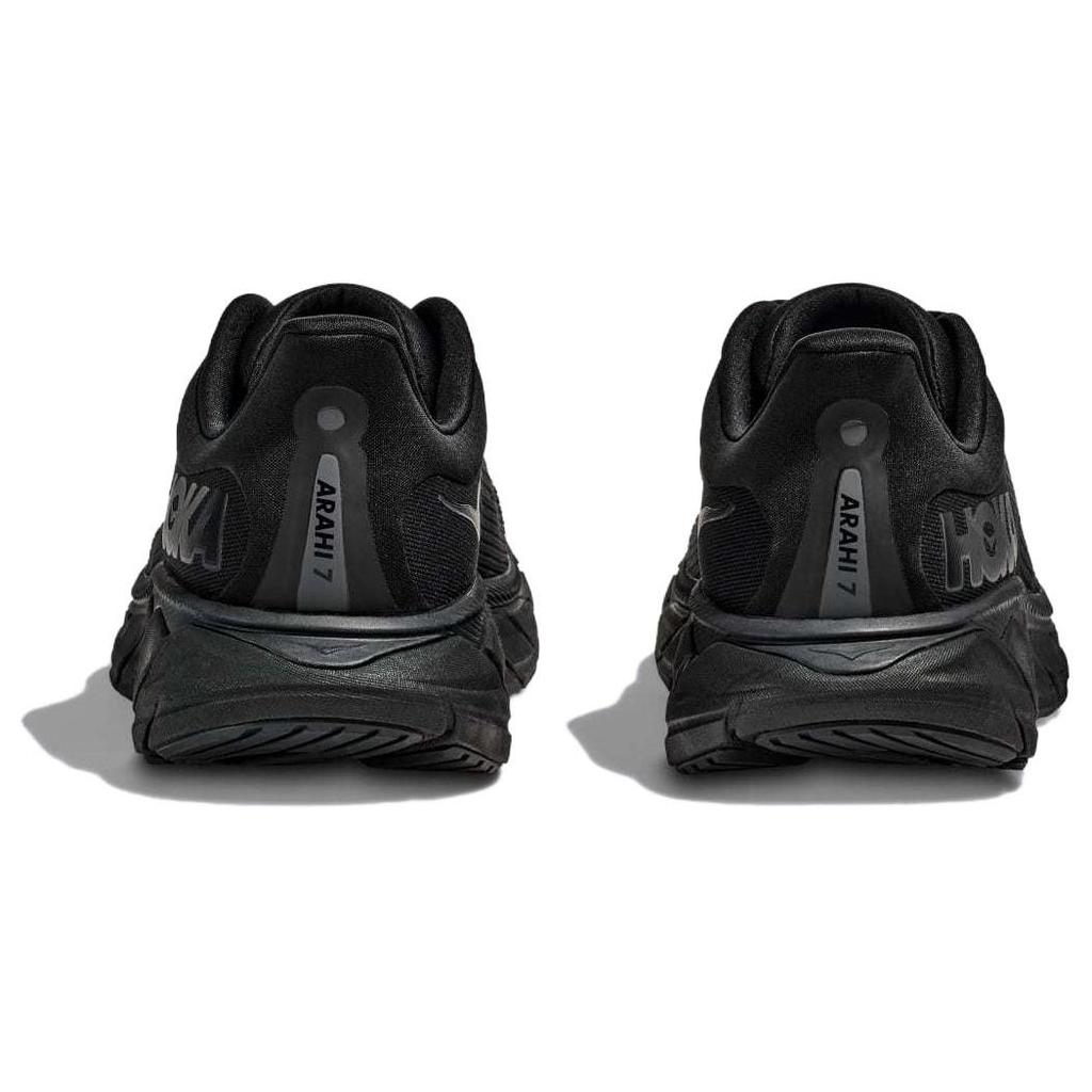HOKA Arahi 7 Тройные черные женские кроссовки 1147851-BBLC