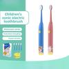 Children's Sonic Electric Toothbrush Gift Box DuPont Brush Head Induction Charging Seat Waterproof UV Pattern