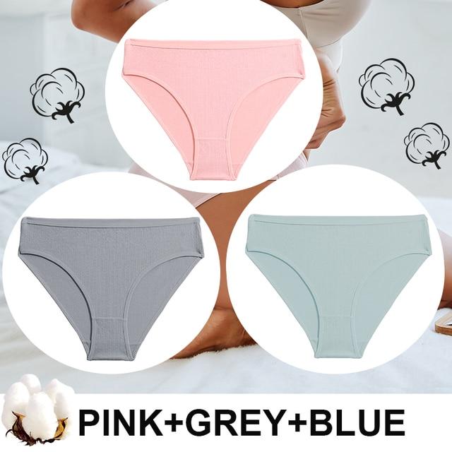 FINETOO 3 шт./лот, женские трусики с высокой талией, бесшовные трусики, нижнее белье, хлопковые трусы, сексуальное женское белье, женское нижнее белье