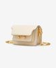 Marni Trunk Nano Chain Crossbody Bag - Talc / Sbmp0085U0Lv520Z601W