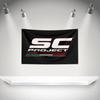 Ssc Project Wheel Flag Auto Parts Tools Banner 3x5ft With Brass Grommet Hd Printing Tapestry Exhibition Car Fans Garage Decor
