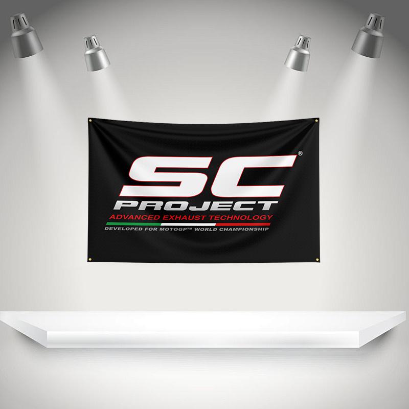 Ssc Project Wheel Flag Auto Parts Tools Banner 3x5ft With Brass Grommet Hd Printing Tapestry Exhibition Car Fans Garage Decor