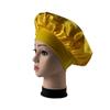 Women's Wide Brim High Elastic Satin Sleep Cap & Chemotherapy Hat for Autumn/Winter Hair Care