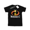 Disney Womens/Ladies Incredibles 2 Emblem Logo Cotton Boyfriend T-Shirt