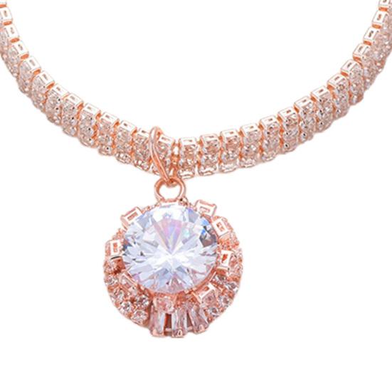 Ожерелье для питомца, привлекающее внимание, изысканное, блестящее, для питомца, кошки, собаки, украшения со стразами, ошейник, товары для питомцев