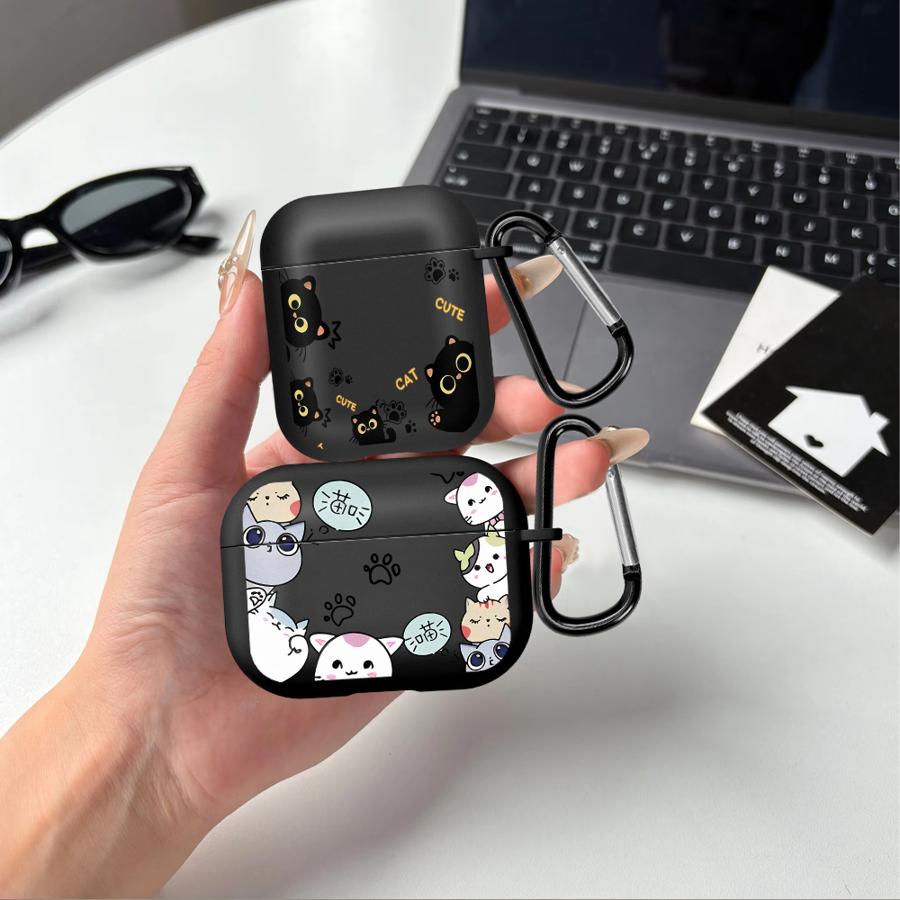 Милые чехлы для наушников в виде кошачьих лапок Чехол для Airpods Pro3 Pro 4 2 3 1 Pro2