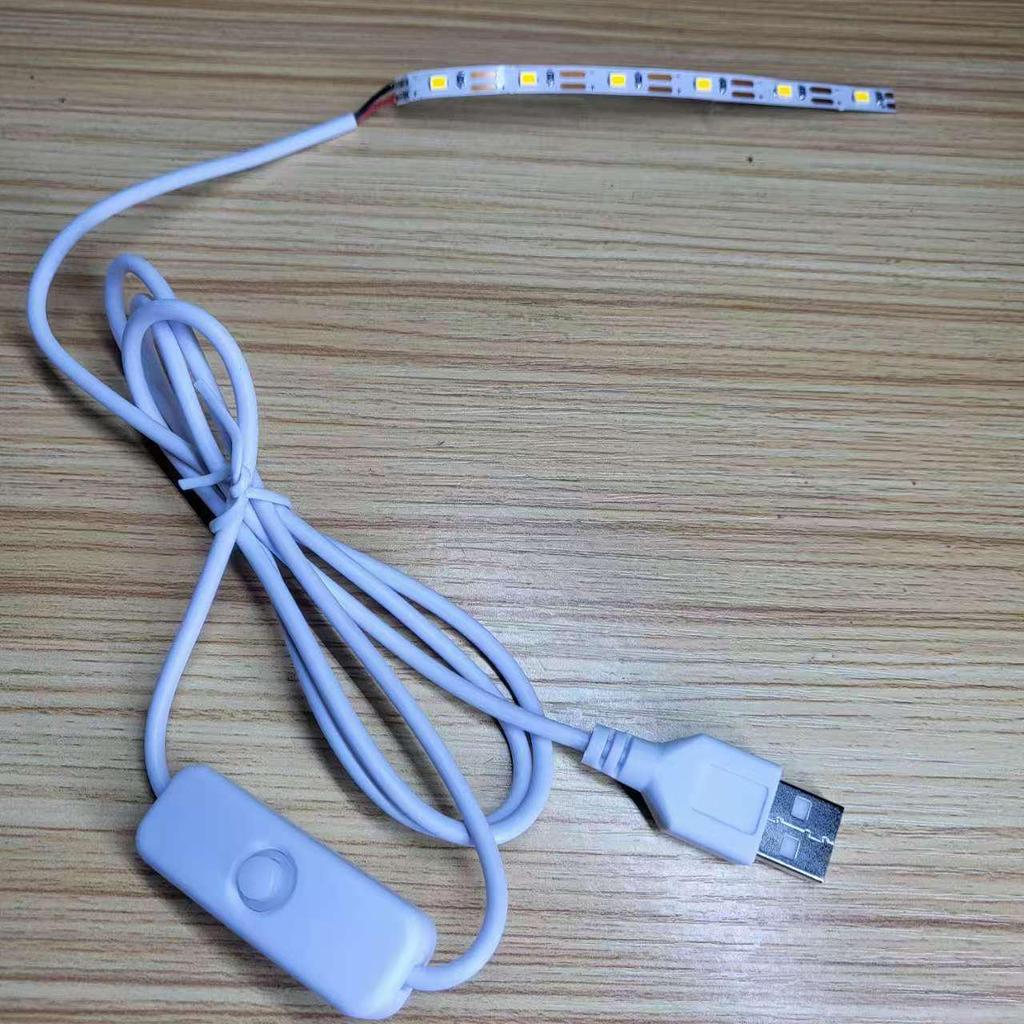 Черная светящаяся светодиодная USB-лента