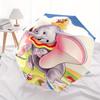 Автоматический складной зонт-трость Dumbo Elephant, Мультяшный дизайн, Милый мультяшный рисунок, Портативный уличный зонт, Идеальный, Праздничный подарок для Disney f