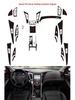 Carbon Fiber Interior Sticker for Hyundai Sonata 8 Console & Gear Shift