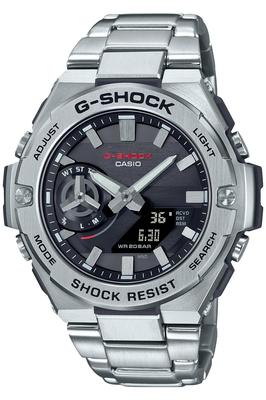 Мужские часы Casio G-Shock G-STEEL с Bluetooth, GST-B500D-1AJF, Серебристые