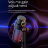 Game Microphone PC Microphone Set RGB Microphone  White