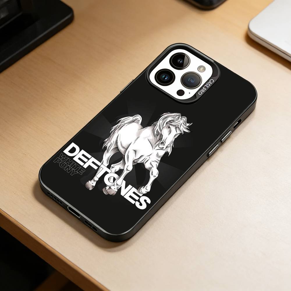 Nu-Metal Band Deftones  Phone Case For iPhone 17,16,15,14,13,12,11 Plus,Pro Max,XS,Colorful Silver Black Cover